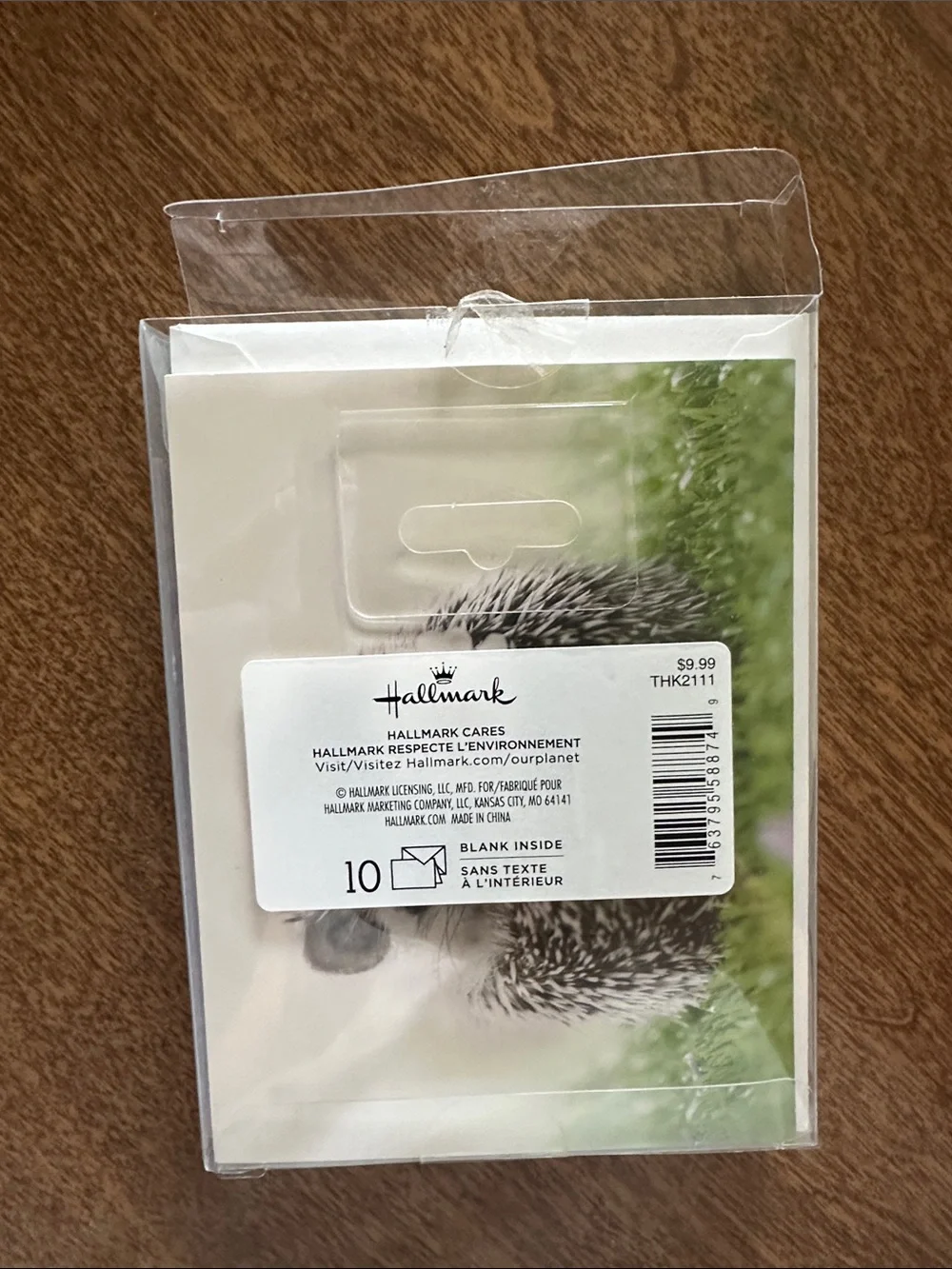 Hallmark set thank